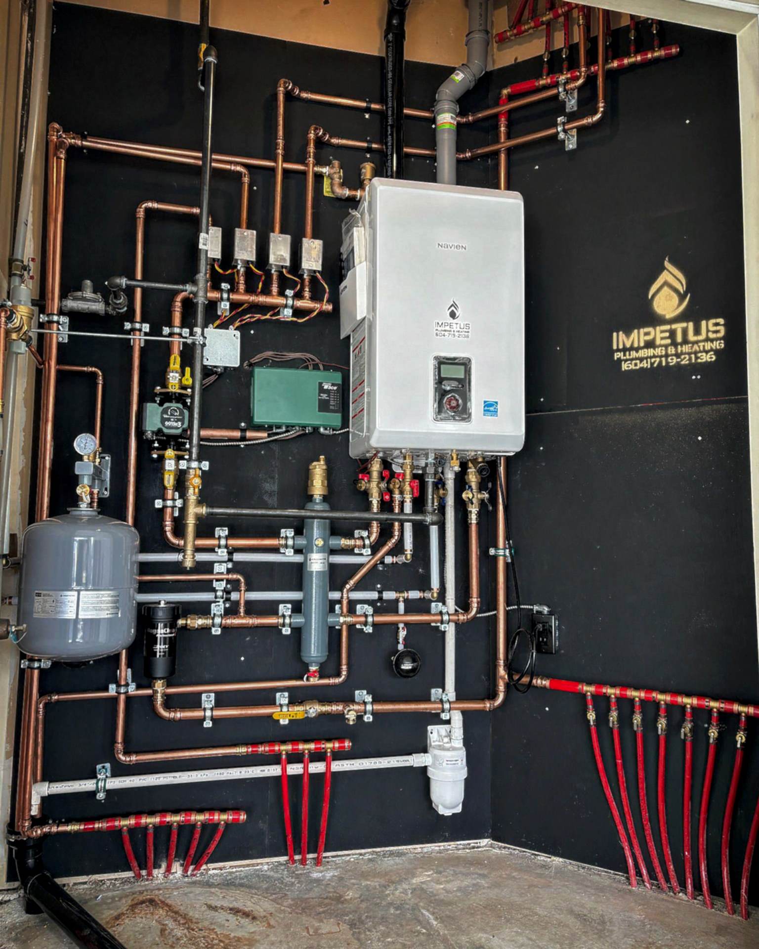 Navien Tankless Water Heater Installation Services in Vancouver 