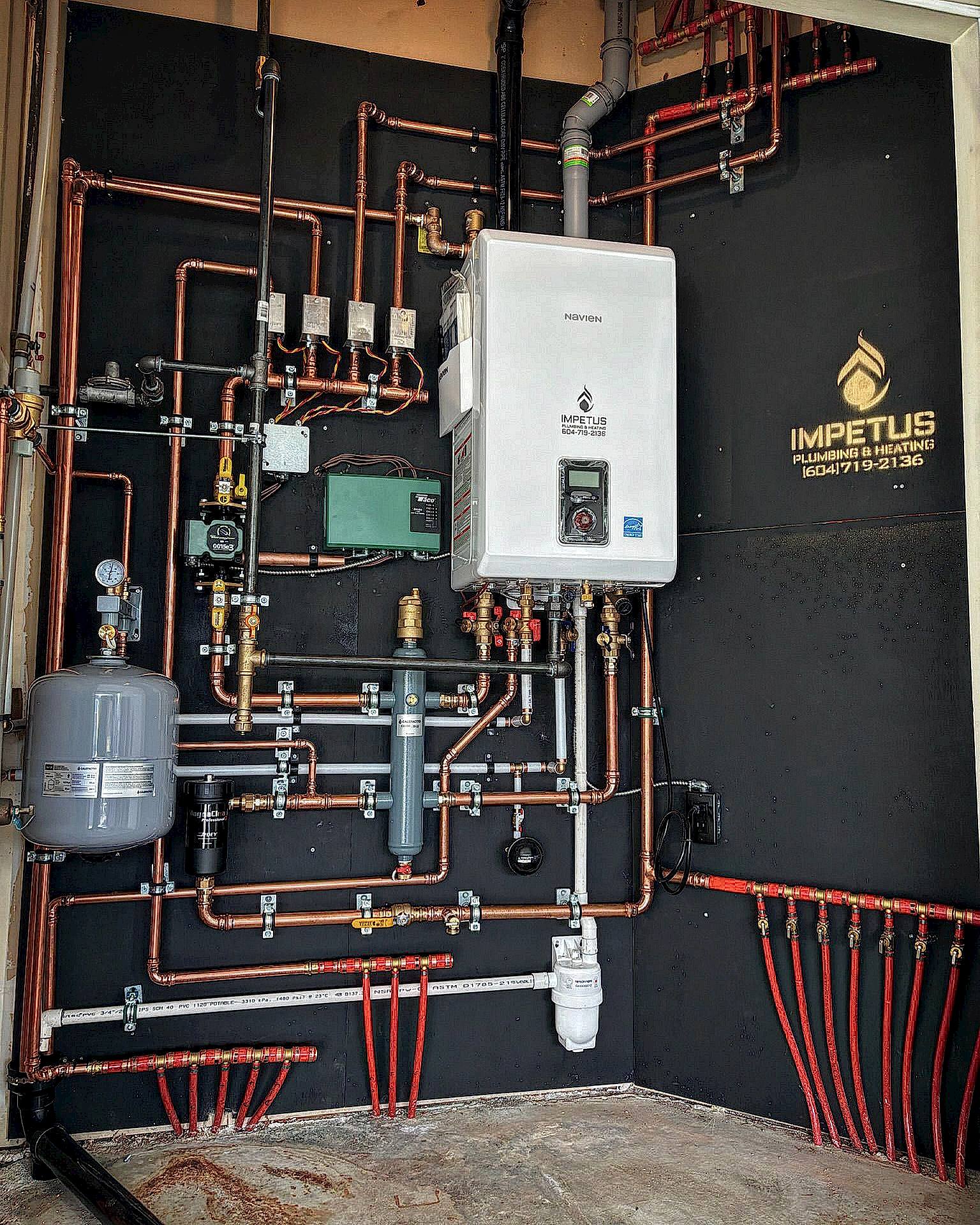 Impetus Plumbing And Heating - Tankless Water Heaters: Installation and Repair in Richmond and Vancouver